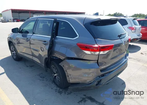 2017 Toyota Highlander Le Plus from USA, damaged, VIN 5TDZZRFH4HS221172